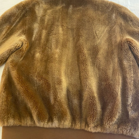 Tibi faux brown fur jacket - Picture 4 of 5